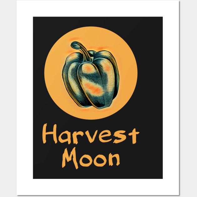 Harvest Moon Wall Art by MosaicTs1